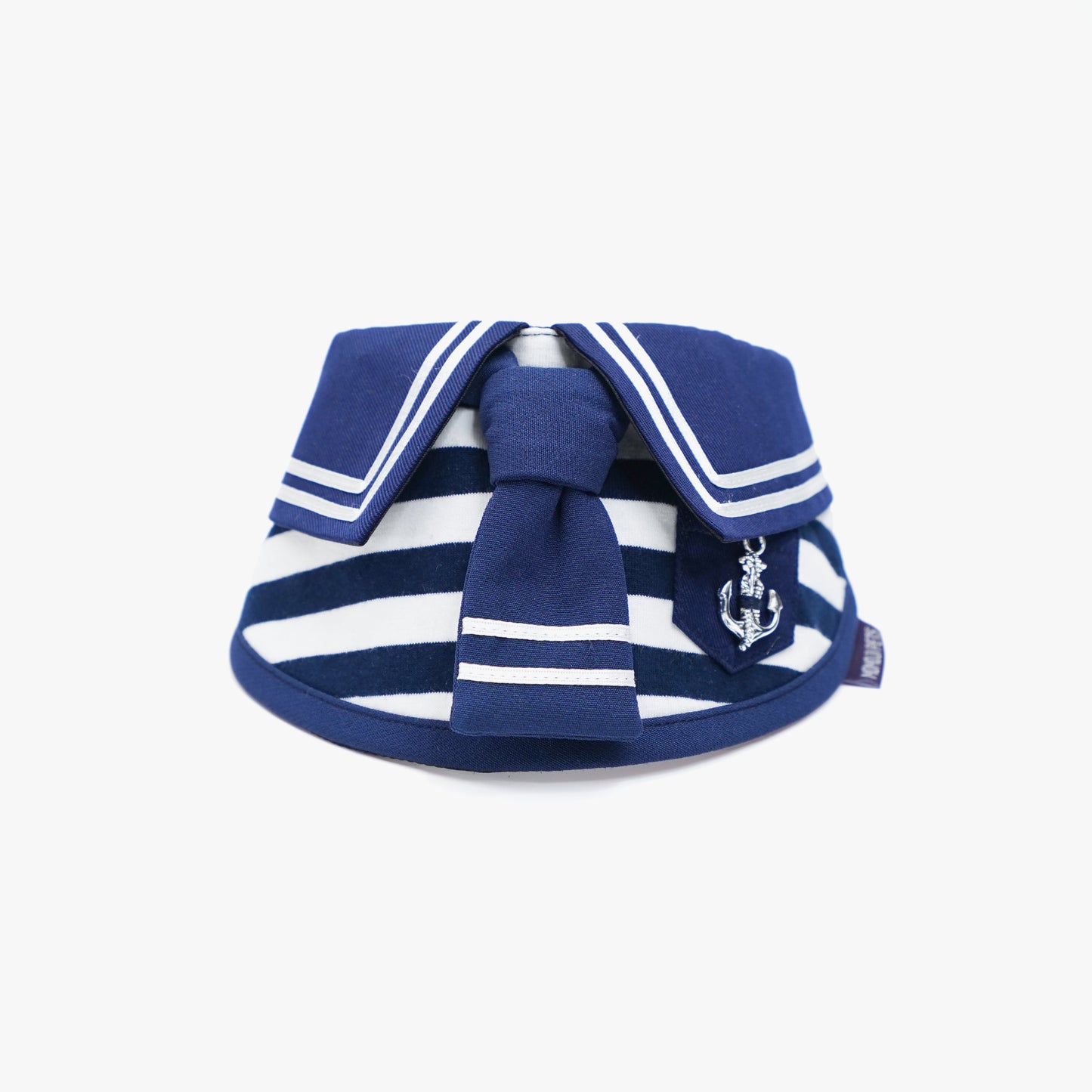 [Pre-order] MOMOJI Santiano (1-Heritage Stripe Navy) | Pet Neckwear