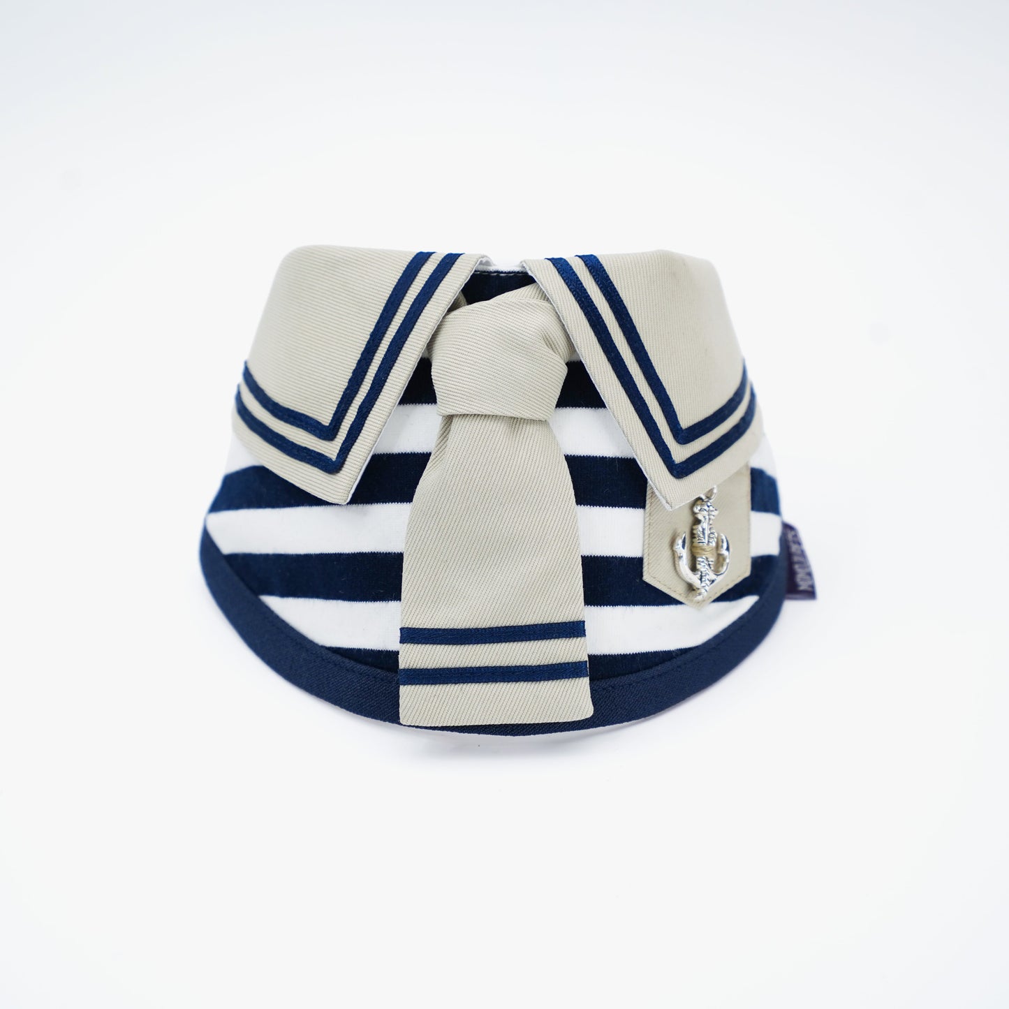 MOMOJI Santiano (2-Sandstone & Navy) | Pet Neckwear