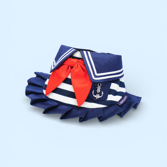 MOMOJI Santiana (1-Heritage Stripe Navy) | Pet Neckwear
