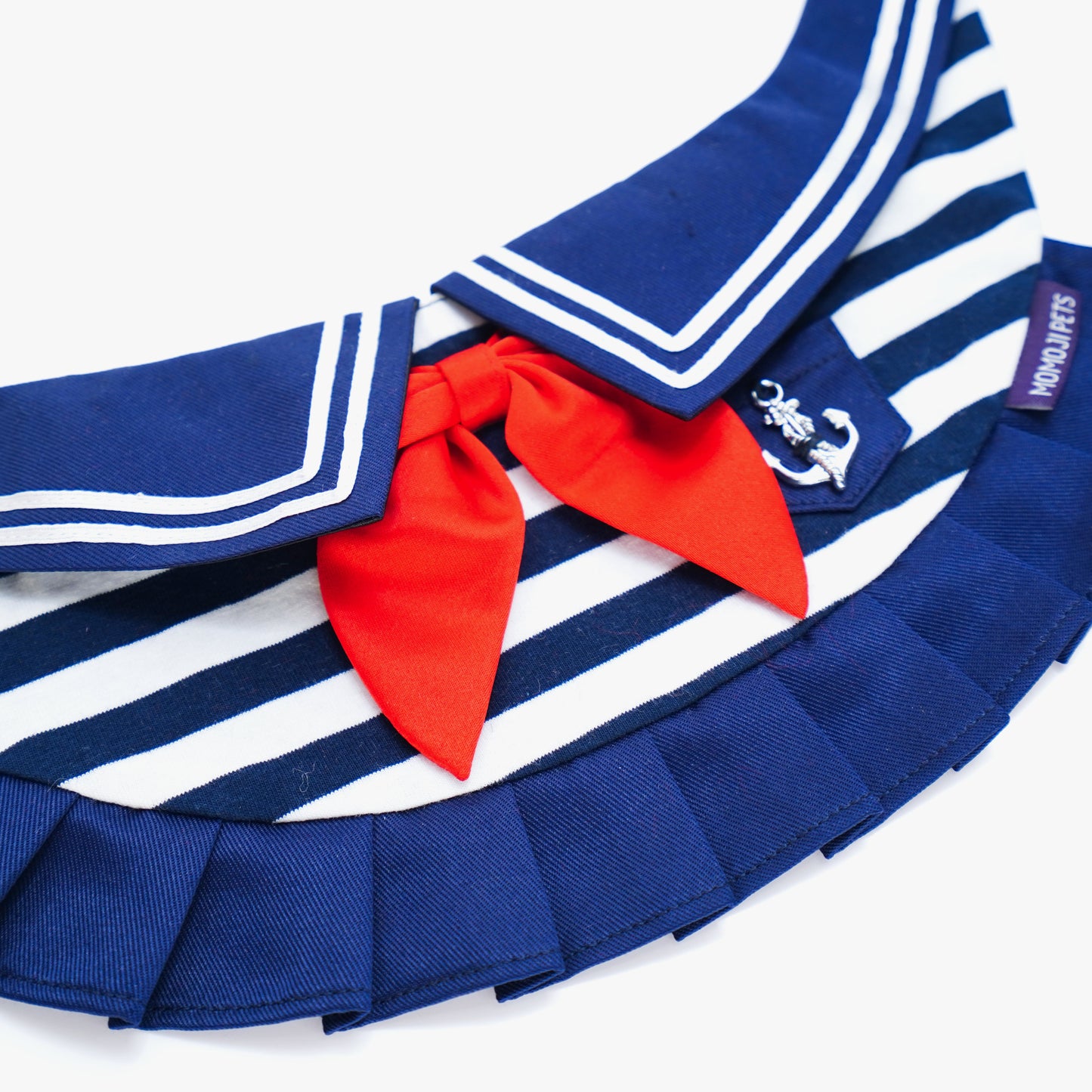 [Pre-order] MOMOJI Santiana (1-Heritage Stripe Navy) | Pet Neckwear