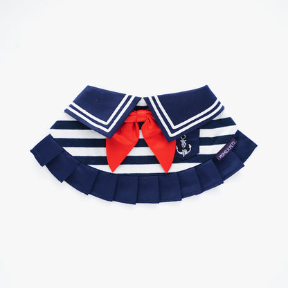 [Pre-order] MOMOJI Santiana (1-Heritage Stripe Navy) | Pet Neckwear