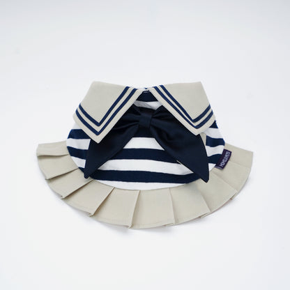 [Pre-order] MOMOJI Santiana (2-Sandstone & Navy) | Pet Neckwear