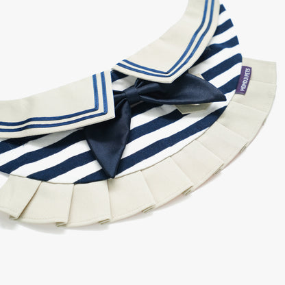 [Pre-order] MOMOJI Santiana (2-Sandstone & Navy) | Pet Neckwear