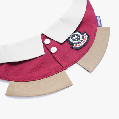 MOMOJI Brest (2-Bordeaux Red) | Pet Neckwear