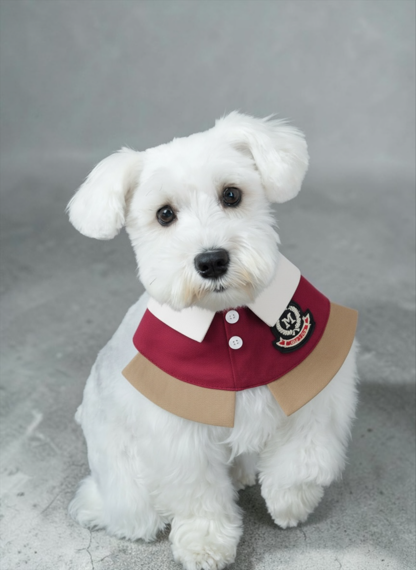 MOMOJI Brest (2-Bordeaux Red) | Pet Neckwear