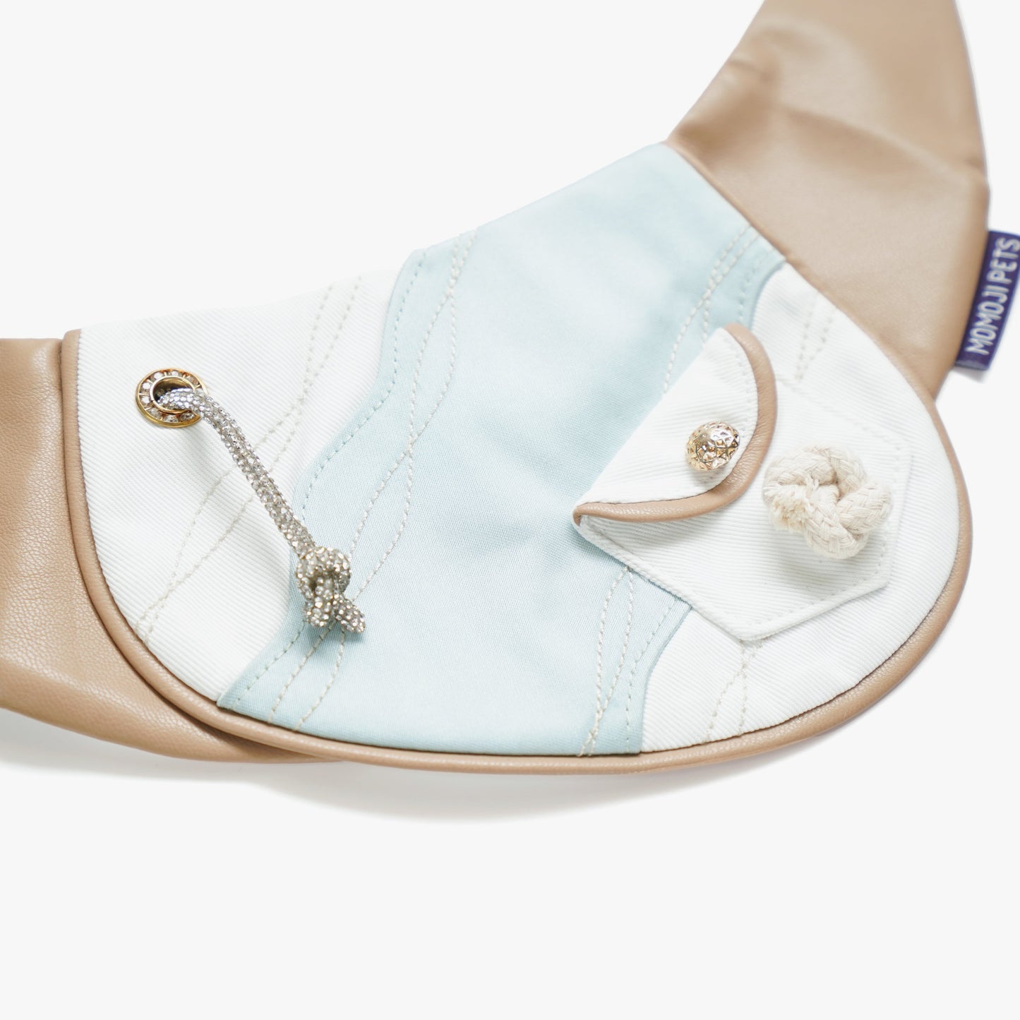 MOMOJI Antibes (1-Azure Mist) | Pet Neckwear