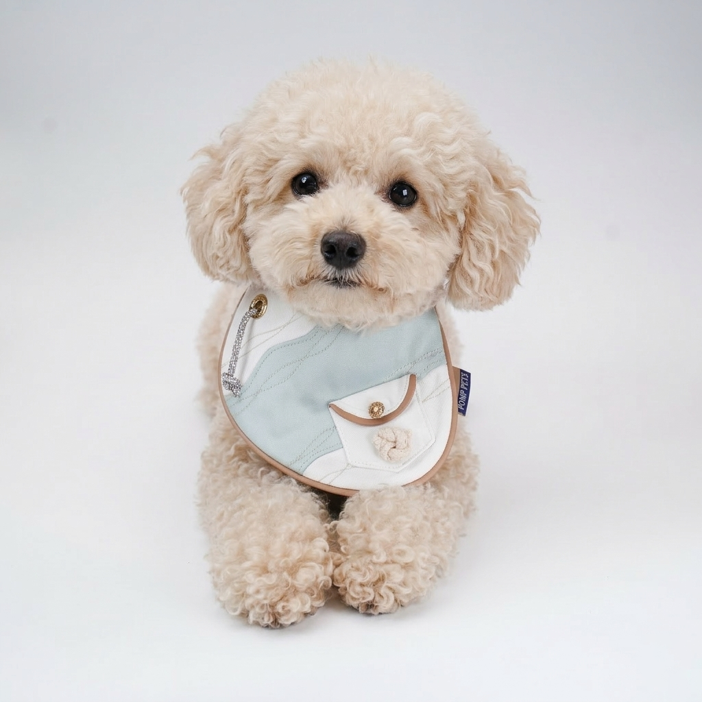 MOMOJI Antibes (1-Azure Mist) | Pet Neckwear