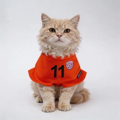 [Pre-order] Momoji FC (3-Amsterdam Orange) | Pet Neckwear