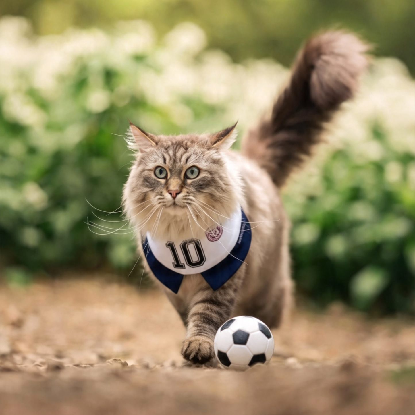[Pre-order] Momoji FC (7-London White) | Pet Neckwear