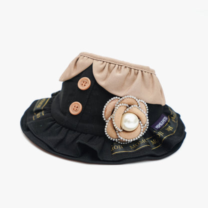 MOMOJI Covent (1-Classic Black & Camel Tan) | Pet Neckwear