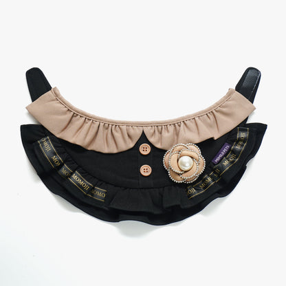 MOMOJI Covent (1-Classic Black & Camel Tan) | Pet Neckwear