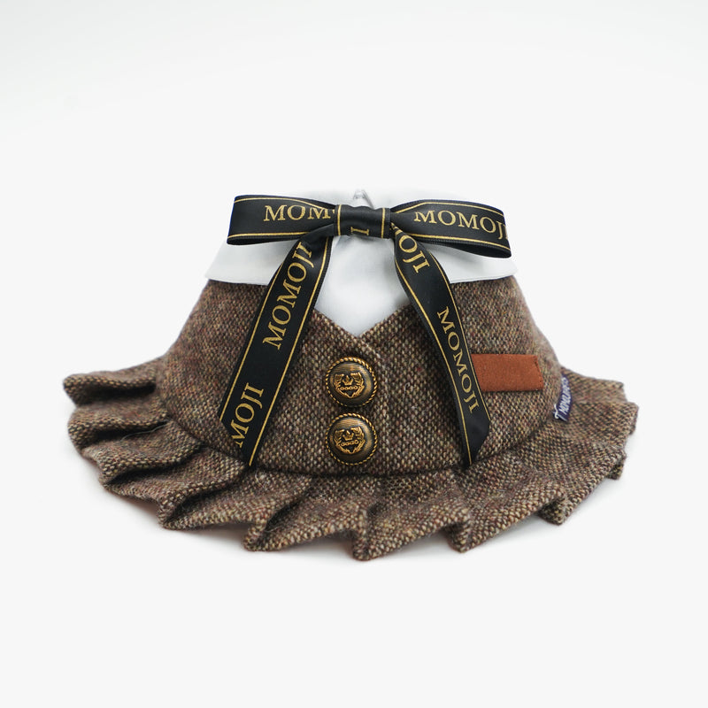 MOMOJI Picadilly (1-Vintage Brown Tweed) | Pet Neckwear