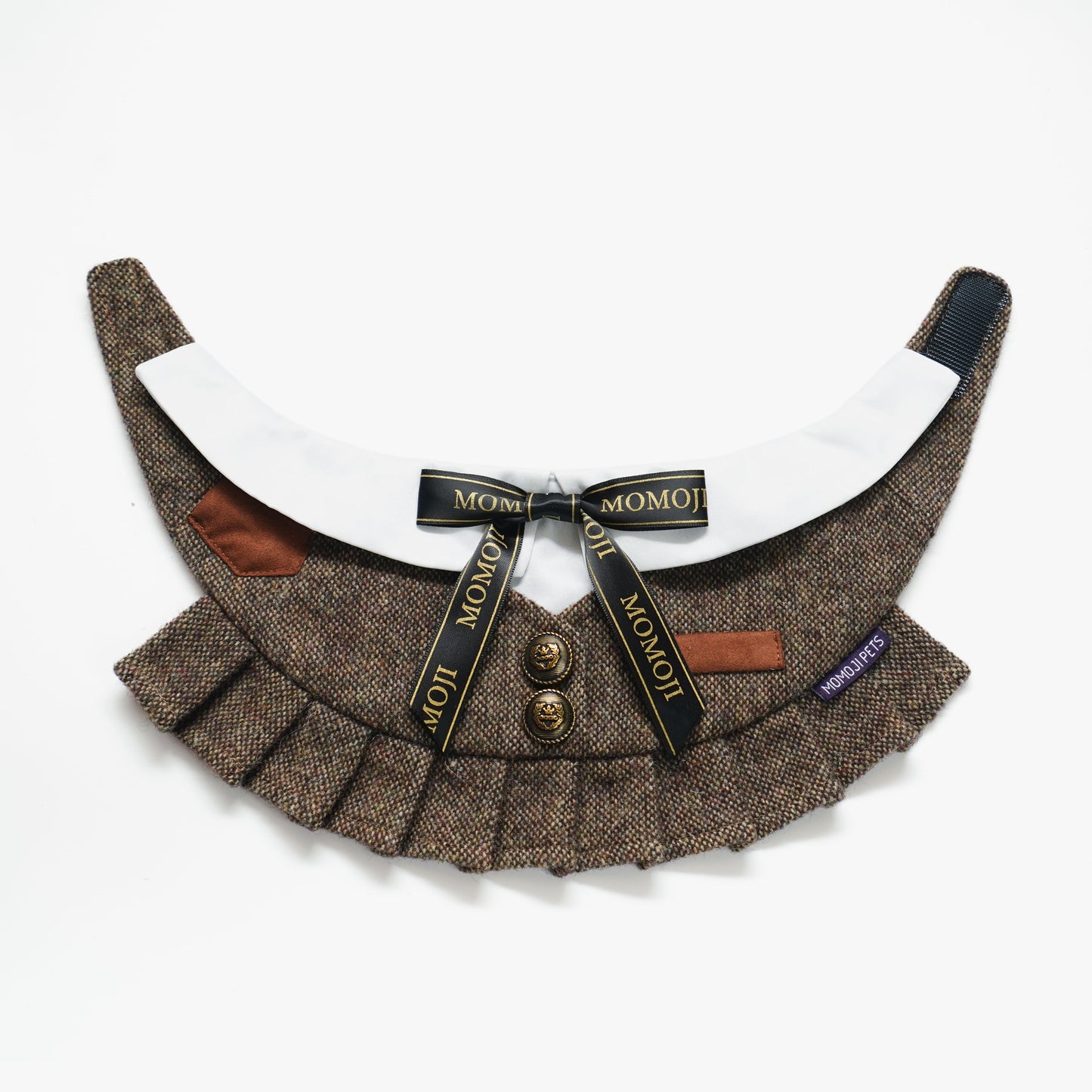 MOMOJI Picadilly (1-Vintage Brown Tweed) | Pet Neckwear