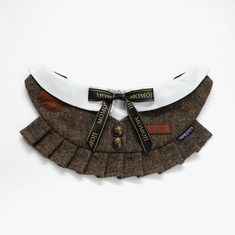 MOMOJI Picadilly (1-Vintage Brown Tweed) | Pet Neckwear
