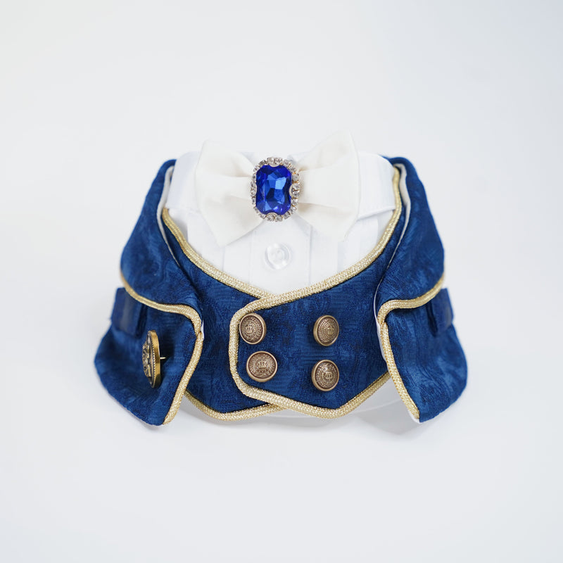 MOMOJI Cavendish (1-Imperial Sapphire Blue) | Pet Neckwear