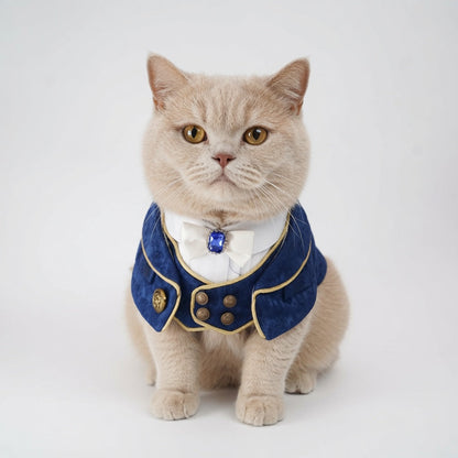 MOMOJI Cavendish (1-Imperial Sapphire Blue) | Pet Neckwear