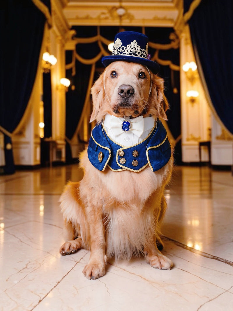 MOMOJI Cavendish (1-Imperial Sapphire Blue) | Pet Neckwear