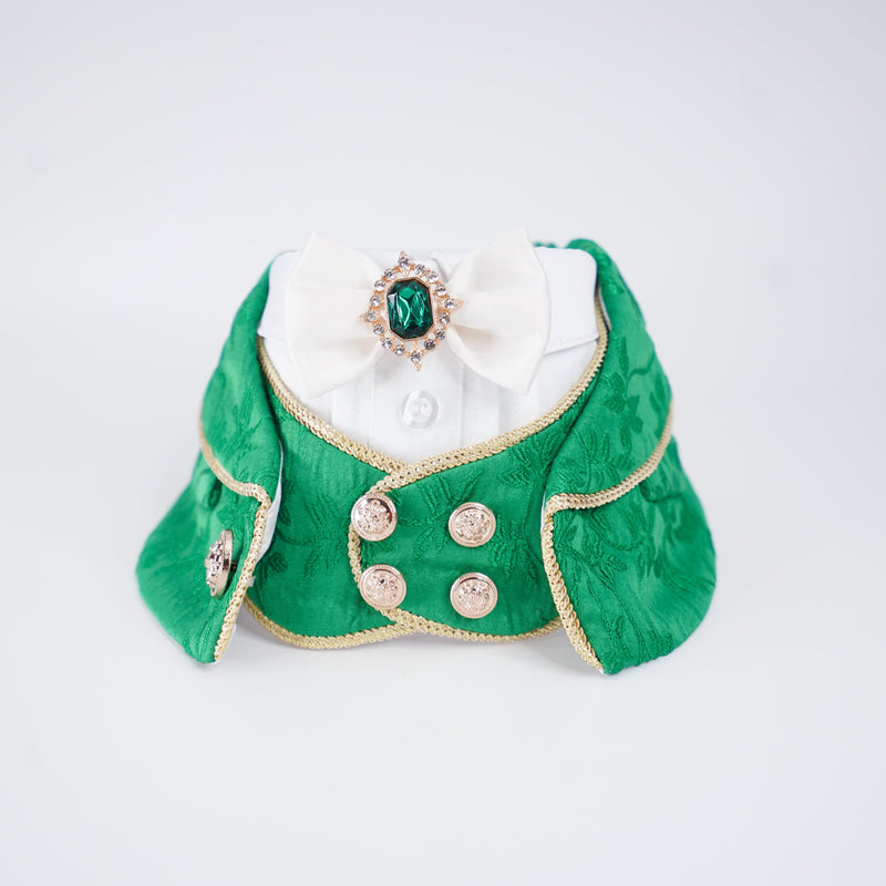 MOMOJI Cavendish (2-Emerald Regency Green) | Pet Neckwear