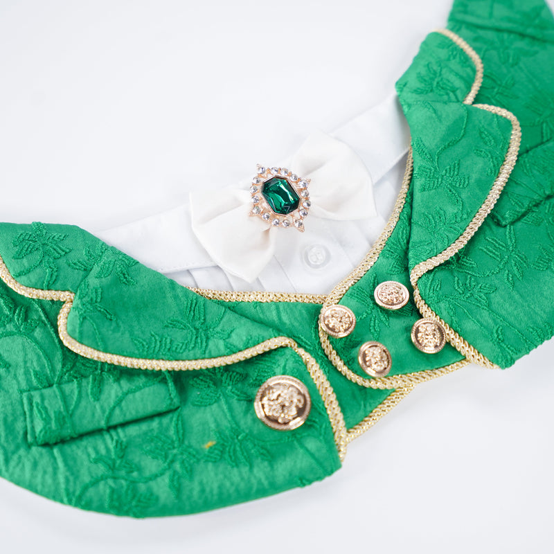 MOMOJI Cavendish (2-Emerald Regency Green) | Pet Neckwear