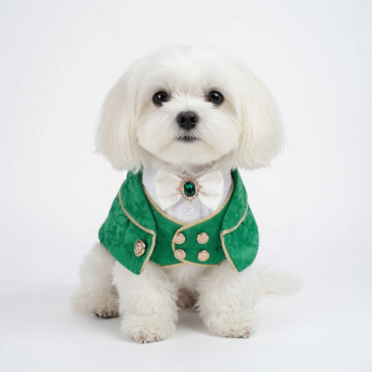 MOMOJI Cavendish (2-Emerald Regency Green) | Pet Neckwear