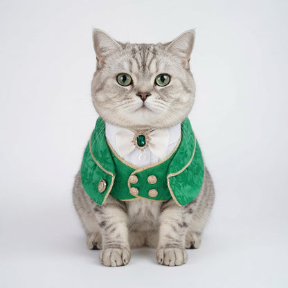 MOMOJI Cavendish (2-Emerald Regency Green) | Pet Neckwear
