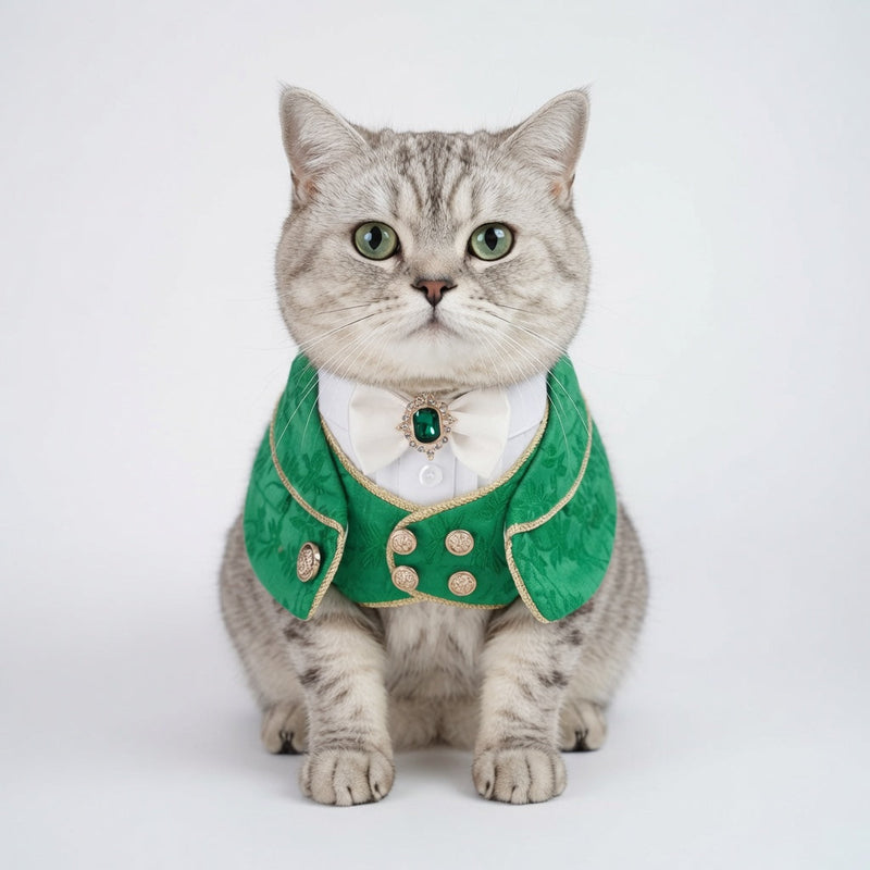 MOMOJI Cavendish (2-Emerald Regency Green) | Pet Neckwear