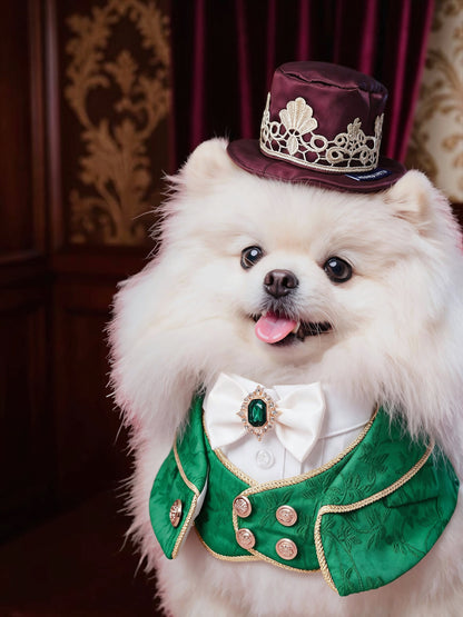 MOMOJI Cavendish (2-Emerald Regency Green) | Pet Neckwear