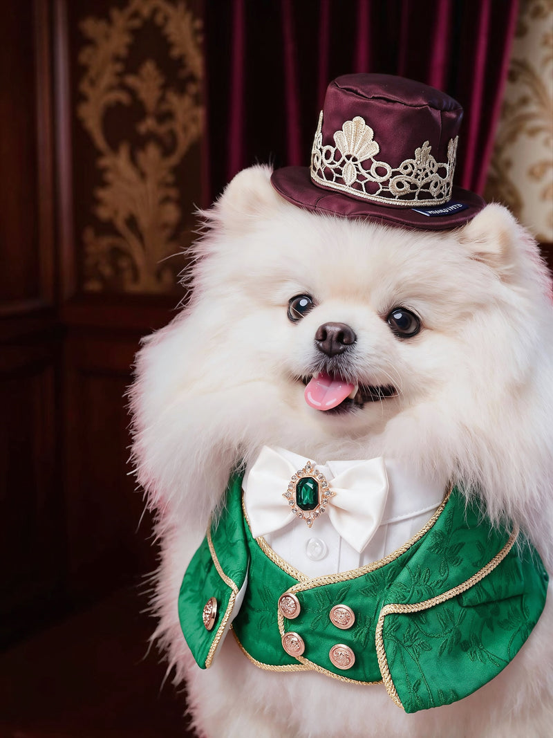MOMOJI Cavendish (2-Emerald Regency Green) | Pet Neckwear