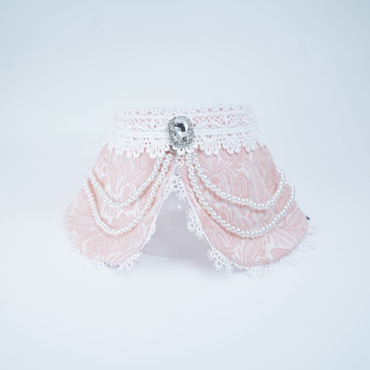 MOMOJI Debutante (2-Parisian Blush Rose) | Pet Neckwear