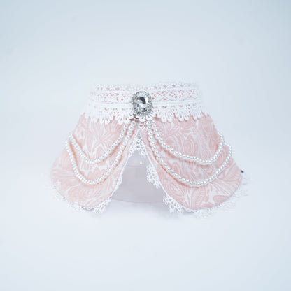MOMOJI Debutante (2-Parisian Blush Rose) | Pet Neckwear