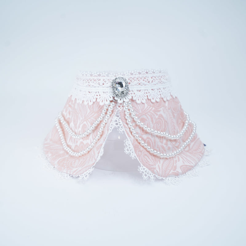 MOMOJI Debutante (2-Parisian Blush Rose) | Pet Neckwear