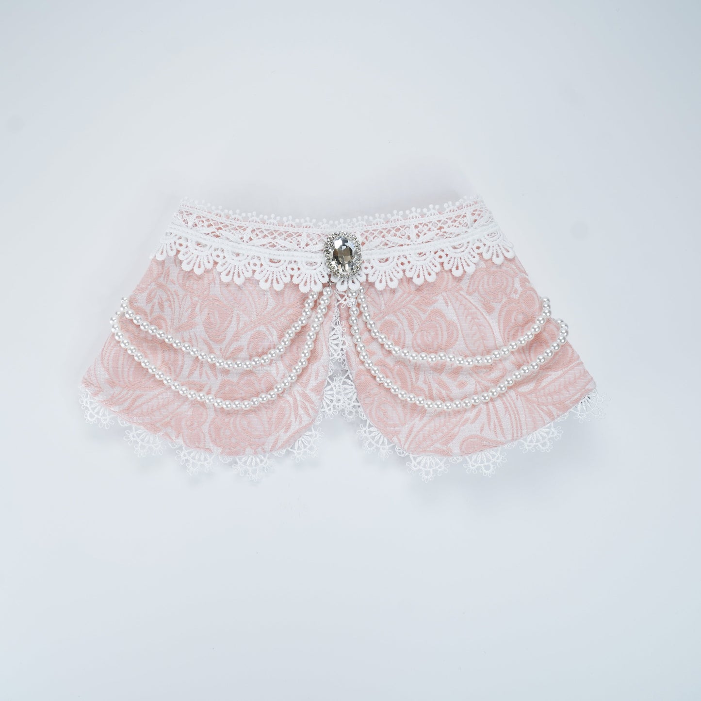 MOMOJI Debutante (2-Parisian Blush Rose) | Pet Neckwear