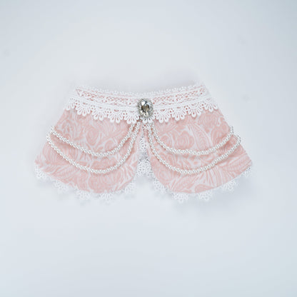 MOMOJI Debutante (2-Parisian Blush Rose) | Pet Neckwear
