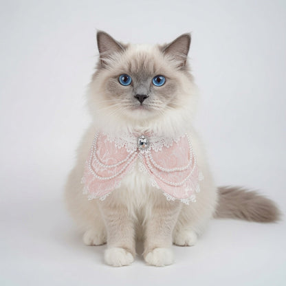 MOMOJI Debutante (2-Parisian Blush Rose) | Pet Neckwear