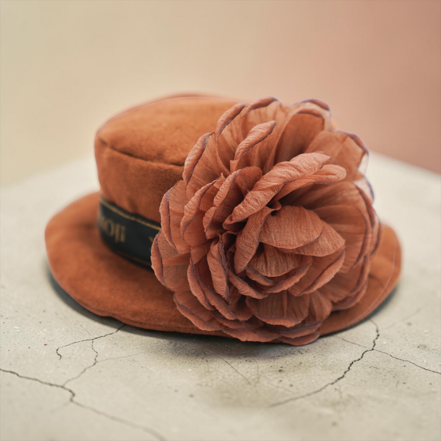 MOMOJI Picadilly (1-Caramel Velvet Brown) | Pet Hat