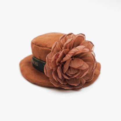 MOMOJI Picadilly (1-Caramel Velvet Brown) | Pet Hat