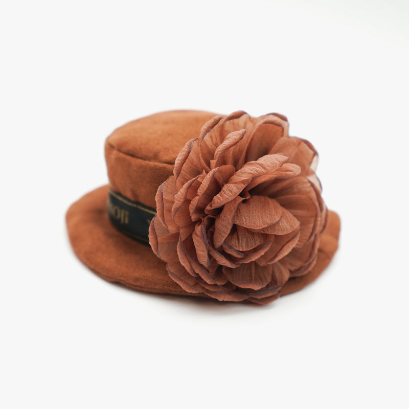 MOMOJI Picadilly (1-Caramel Velvet Brown) | Pet Hat