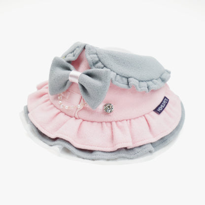 MOMOJI Notting Hill (1-Blush Pink & Mist Gray) | Pet Neckwear