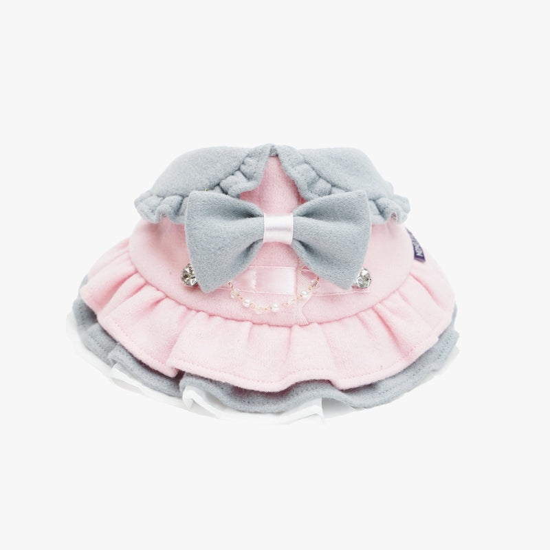 MOMOJI Notting Hill (1-Blush Pink & Mist Gray) | Pet Neckwear