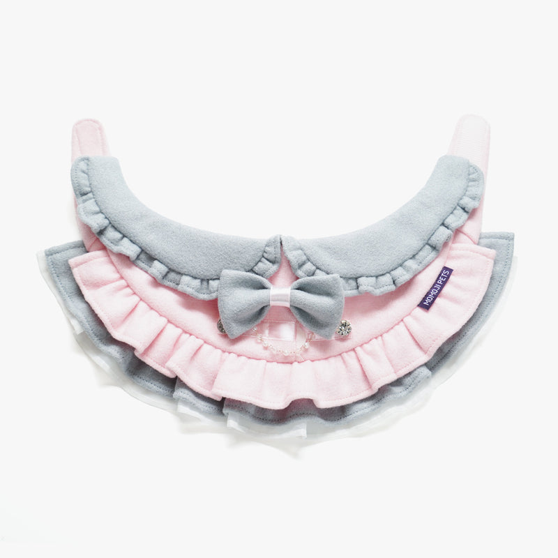 MOMOJI Notting Hill (1-Blush Pink & Mist Gray) | Pet Neckwear