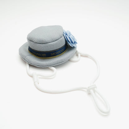 MOMOJI Mayfair (1-Haze Gray & Navy Blue) | Pet Hat