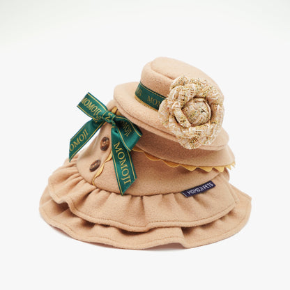 MOMOJI Mayfair (3-Warm Vintage Brown) | Pet Hat
