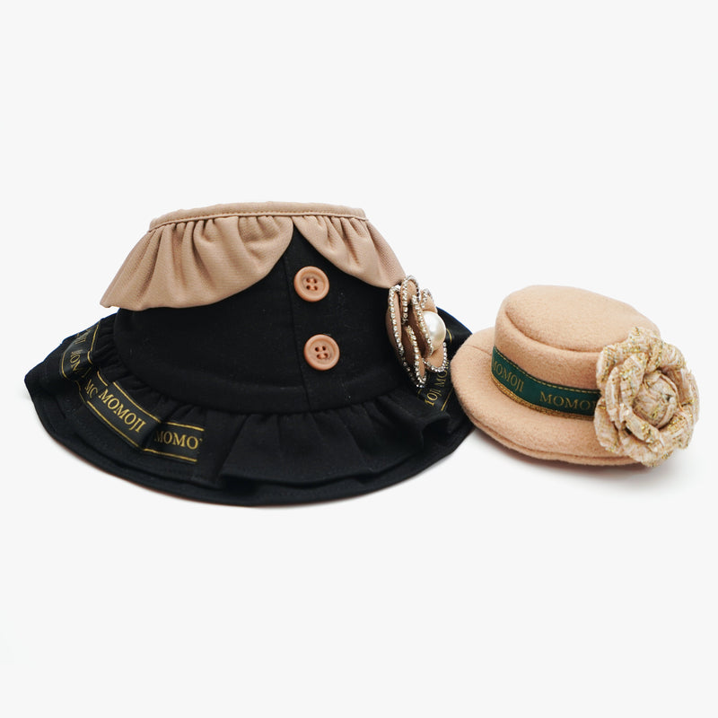 MOMOJI Mayfair (3-Warm Vintage Brown) | Pet Hat