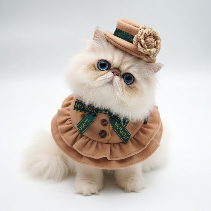 MOMOJI Mayfair (3-Warm Vintage Brown) | Pet Hat