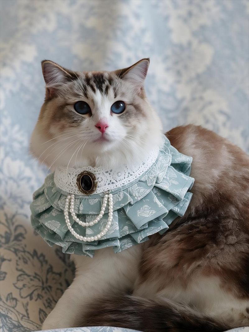 MOMOJI Alexandrina (1-Regency Sage Mist) | Pet Neckwear