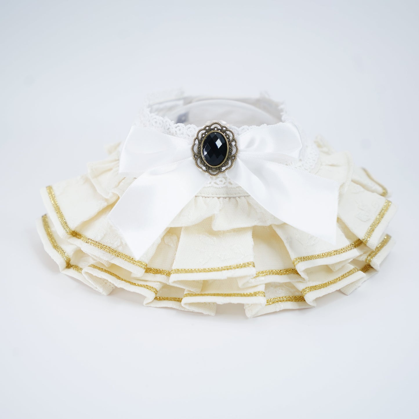 MOMOJI Alexandrina (2-Alabaster Cream) | Pet Neckwear