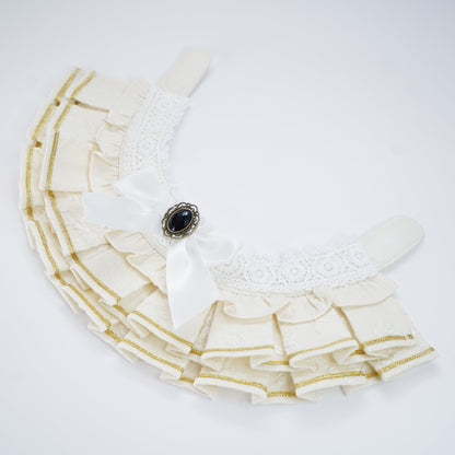 MOMOJI Alexandrina (2-Alabaster Cream) | Pet Neckwear