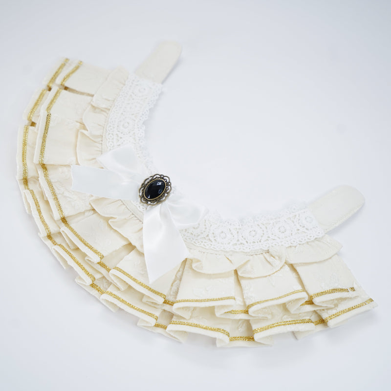 MOMOJI Alexandrina (2-Alabaster Cream) | Pet Neckwear
