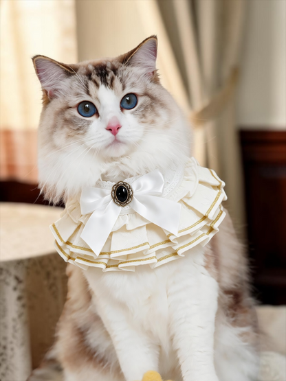MOMOJI Alexandrina (2-Alabaster Cream) | Pet Neckwear