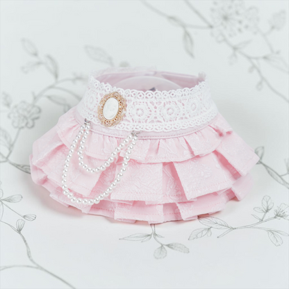 MOMOJI Alexandrina (3-Parisian Blush Rose) | Pet Neckwear